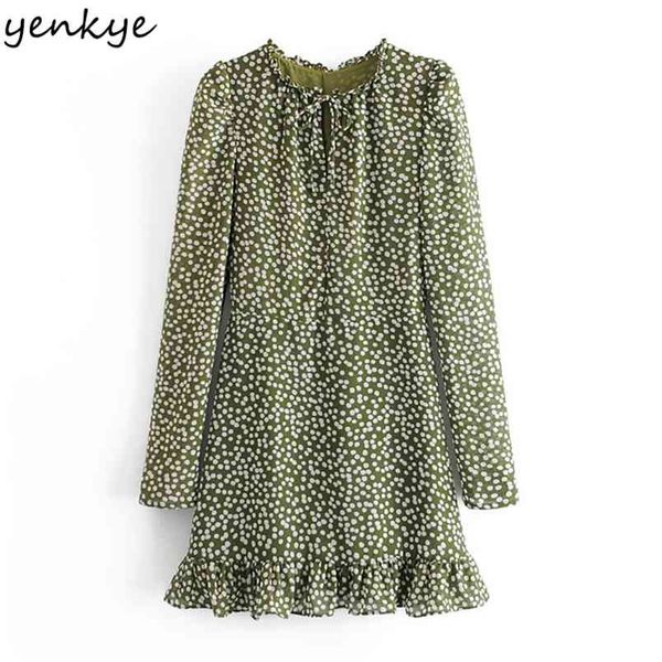 vintage women polka dot long sleeve lace up v neck a-line mini hem ruffle chiffon dress lady elegant summer robe 210514, Black;gray
vintage women polka dot long sleeve lace up v neck a-line mini hem ruffle chiffon dress lady elegant summer robe 210514, Black;gray