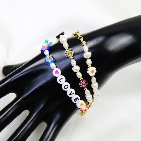 beaded, strands 10pieces handmade colorful bead bracelet fashion jewelry chain strand women gift 9951, Black
beaded, strands 10pieces handmade colorful bead bracelet fashion jewelry chain strand women gift 9951, Black