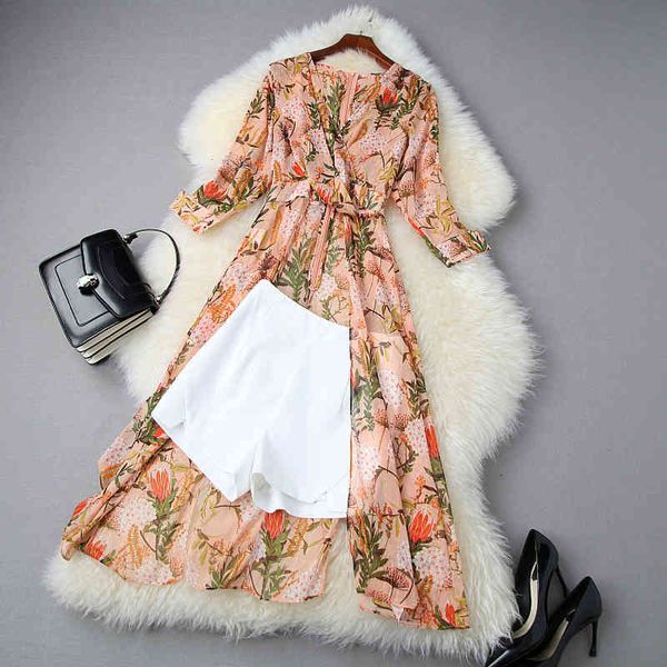 women's tracksuits summer 3/4 sleeve v neck multicolor floral print chiffon long + high waist white mini short shorts two piece 2 set l, Gray
women's tracksuits summer 3/4 sleeve v neck multicolor floral print chiffon long + high waist white mini short shorts two piece 2 set l, Gray