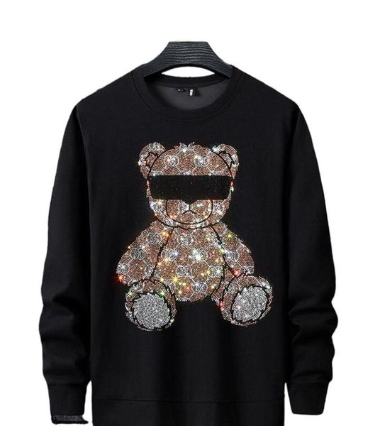 men's hoodies & sweatshirts streetwear rhinestones skull hoodie sweatshirt drill anime men diamonds hoody pullovers, Black
men's hoodies & sweatshirts streetwear rhinestones skull hoodie sweatshirt drill anime men diamonds hoody pullovers, Black