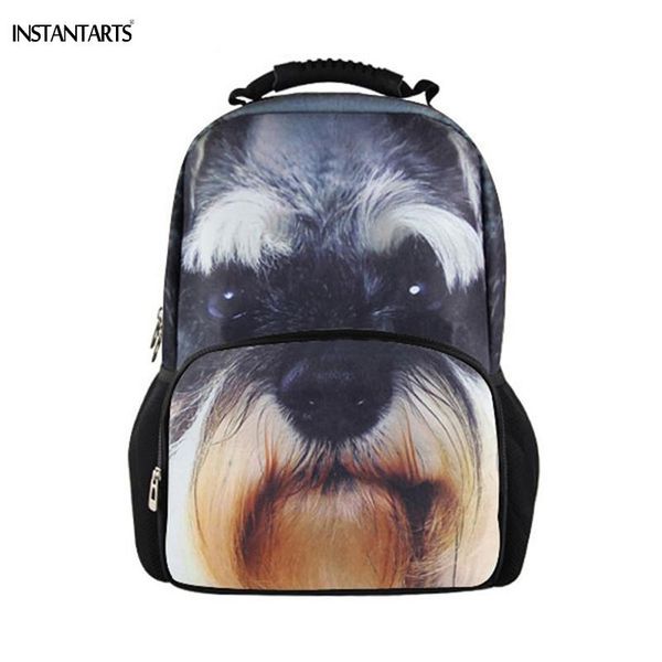 backpack instantarts lovely animal schnauzer/boston terrier dog print college student backpacks casual youth rucksack travel shoulder bag
backpack instantarts lovely animal schnauzer/boston terrier dog print college student backpacks casual youth rucksack travel shoulder bag