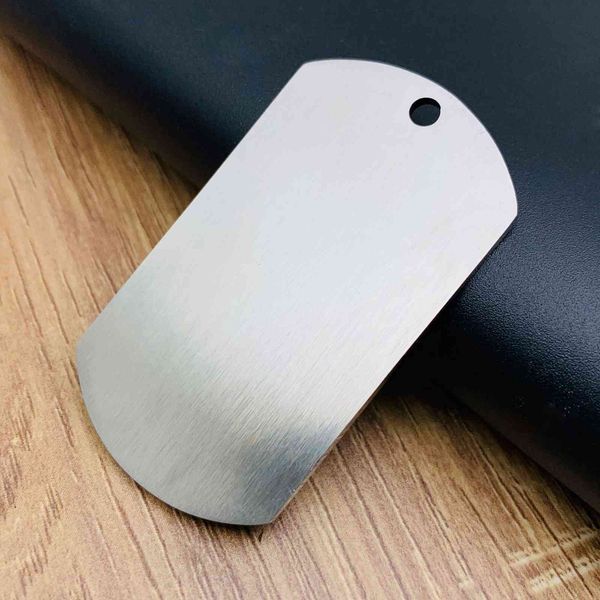 stainless drawing military men's necklace titanium steel tag laser lettering dog tag
stainless drawing military men's necklace titanium steel tag laser lettering dog tag