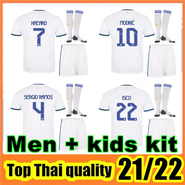 real madrid jerseys 2021 2022 soccer jersey hazard sergio ramos benzema modric camiseta football shirt uniforms men + kids kit, Black
real madrid jerseys 2021 2022 soccer jersey hazard sergio ramos benzema modric camiseta football shirt uniforms men + kids kit, Black