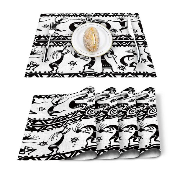 table runner african dance culture printed kitchen placemat dining mat cotton linen pads cup mats home decor
table runner african dance culture printed kitchen placemat dining mat cotton linen pads cup mats home decor