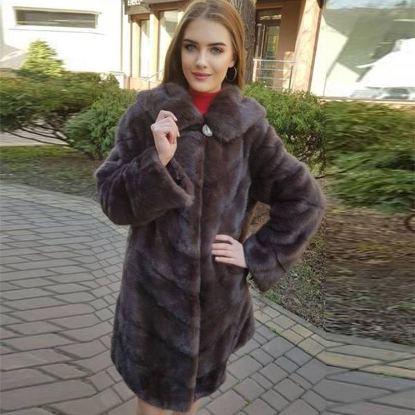 women's fur & faux .long jacket women 2021winter real mink coat with hood stripe clothes warm soft furry overcoat, Black
women's fur & faux .long jacket women 2021winter real mink coat with hood stripe clothes warm soft furry overcoat, Black
