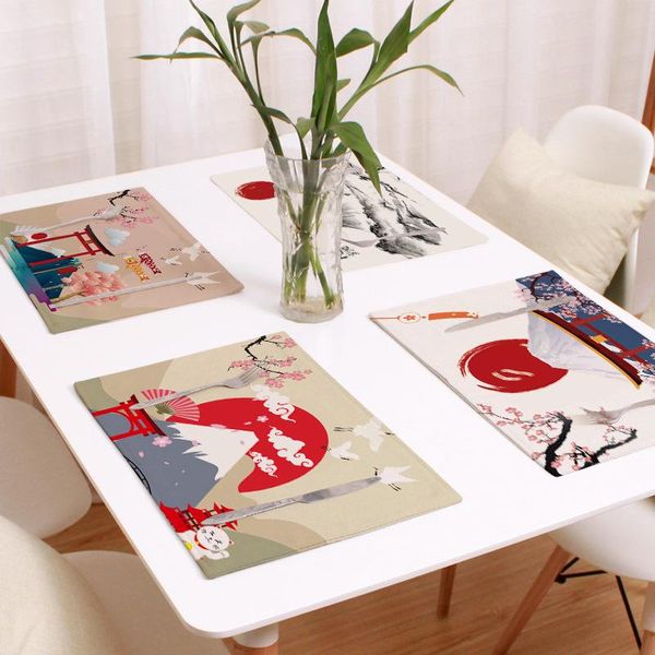 mats & pads japanese ukiyo pattern cotton linen fabric kitchen dinning placemats thickened non slip cloth table mat fujiyama place
mats & pads japanese ukiyo pattern cotton linen fabric kitchen dinning placemats thickened non slip cloth table mat fujiyama place
