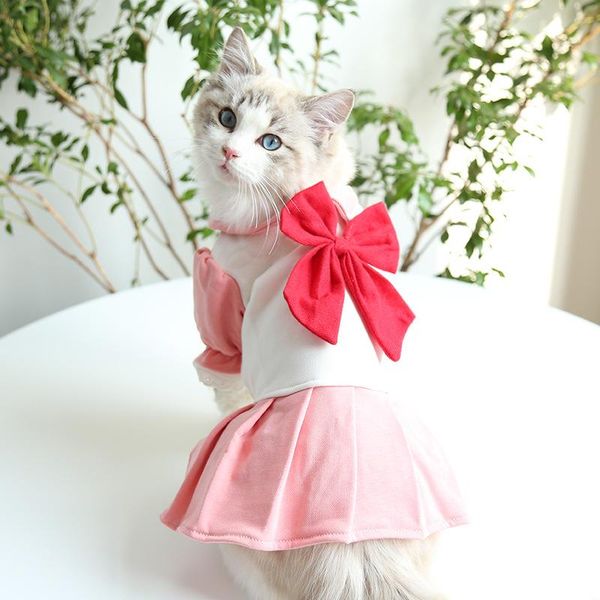 summer dresses for cats beautiful girl pleated skirt college cat one-piece dress dog pet clothes costumes
summer dresses for cats beautiful girl pleated skirt college cat one-piece dress dog pet clothes costumes