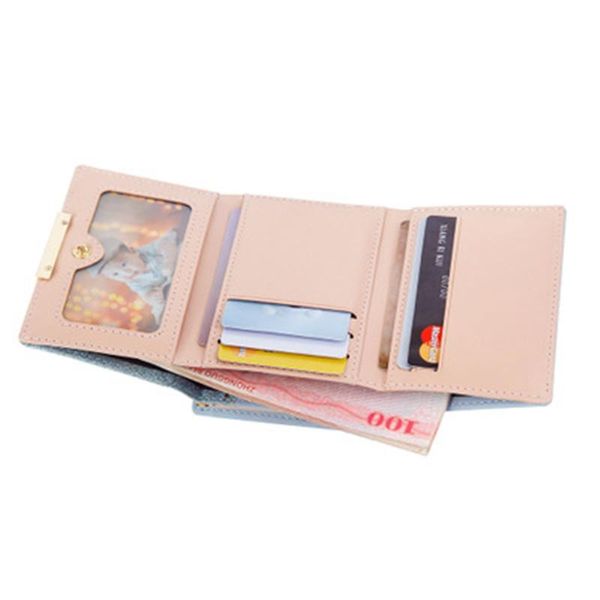 wallets women's wallet sequins fashion design ladies pu leather female short money purses with coin pocket women carteira, Red;black
wallets women's wallet sequins fashion design ladies pu leather female short money purses with coin pocket women carteira, Red;black