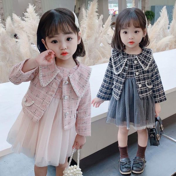clothing sets 2021 baby girls elegatn set plaid jacket+mesh tutu dress,kids girl spring autumn fashion suits children clothes, White
clothing sets 2021 baby girls elegatn set plaid jacket+mesh tutu dress,kids girl spring autumn fashion suits children clothes, White