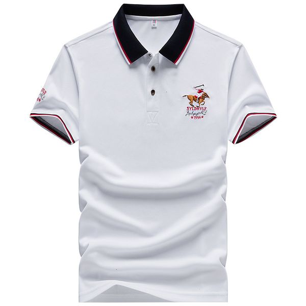 men's polos summer men polo shirt embroidery casual solid color short s z3ss, White;black
men's polos summer men polo shirt embroidery casual solid color short s z3ss, White;black
