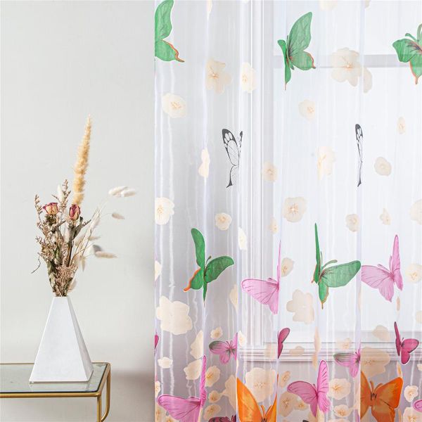 curtain & drapes colorful butterfly tulle on windows voile sheer curtains for kitchen living room bedroom window screening
curtain & drapes colorful butterfly tulle on windows voile sheer curtains for kitchen living room bedroom window screening