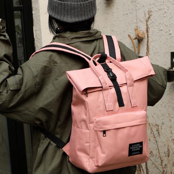 backpack black pink school men boys large capacity daybag students lapbag female women bagpack travel rucksack
backpack black pink school men boys large capacity daybag students lapbag female women bagpack travel rucksack