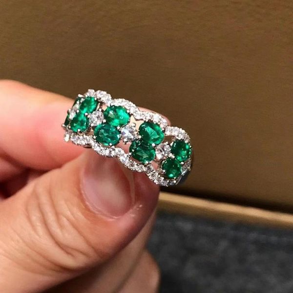 cluster rings meibapj natural emerald gemstone fashion flower ring for women real 925 sterling silver charm fine wedding jewelry, Golden;silver
cluster rings meibapj natural emerald gemstone fashion flower ring for women real 925 sterling silver charm fine wedding jewelry, Golden;silver