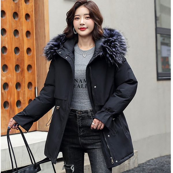 women's padded 2021 parka winter snow suit slim fashion women's jacket plus size clothes, Black
women's padded 2021 parka winter snow suit slim fashion women's jacket plus size clothes, Black