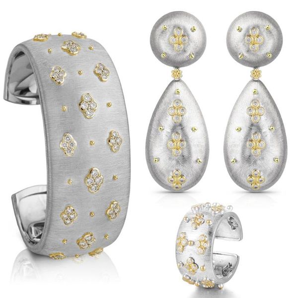 earrings & necklace kellybola luxury 3pcs open bangle ring jewelry set for women wedding bridal cubic zirconia dubai party, Silver
earrings & necklace kellybola luxury 3pcs open bangle ring jewelry set for women wedding bridal cubic zirconia dubai party, Silver
