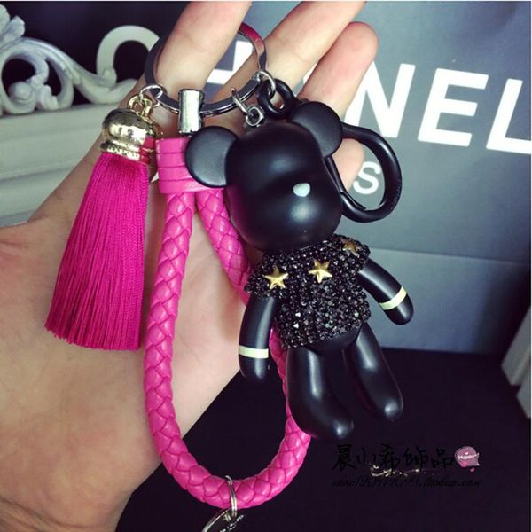 keychains wholesale handmade crystal popobe bear five-pointed star rhinestone gloomy bears key ring car chain pendant, Silver
keychains wholesale handmade crystal popobe bear five-pointed star rhinestone gloomy bears key ring car chain pendant, Silver