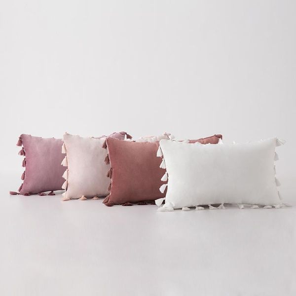 cushion/decorative pillow tassel velvet sofa pillowcase solid color plush bedside rectangular cushion cover bedroom decorative
cushion/decorative pillow tassel velvet sofa pillowcase solid color plush bedside rectangular cushion cover bedroom decorative