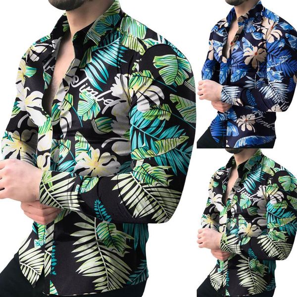 men's casual shirts 2021 autumn long sleeve shirt fashion leaf print button turn-down collar, White;black
men's casual shirts 2021 autumn long sleeve shirt fashion leaf print button turn-down collar, White;black