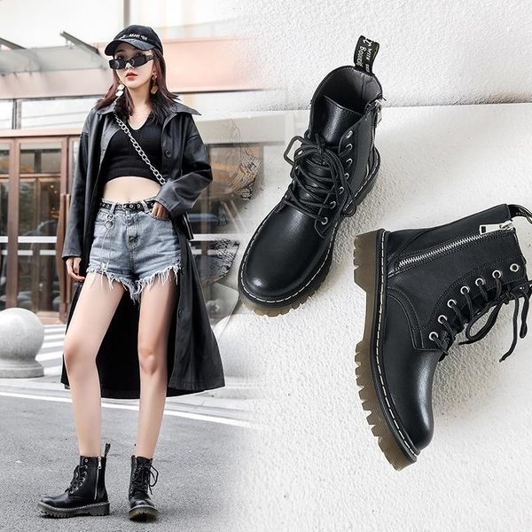 dress shoes handsome boots women's british style 2021 autumn and winter black versatile cotton plush locomotive short
dress shoes handsome boots women's british style 2021 autumn and winter black versatile cotton plush locomotive short