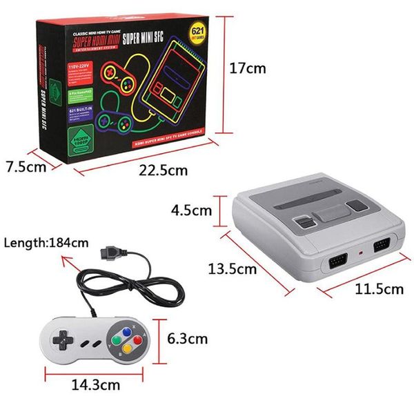 portable game players super mini family tv 8 bit snes retro classic hd output handheld player built-in 621 games
portable game players super mini family tv 8 bit snes retro classic hd output handheld player built-in 621 games