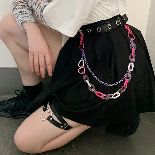 belts skirt waist belt with chain love heart kawaii accessories for pants women hip hop harajuku fashion waistband t419, Black;brown
belts skirt waist belt with chain love heart kawaii accessories for pants women hip hop harajuku fashion waistband t419, Black;brown