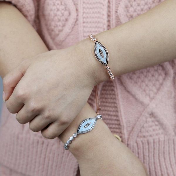 turquoises paved evil eye turkey bracelet bangle with cz tennis chain jewelry for women lady wedding wholesale, Black
turquoises paved evil eye turkey bracelet bangle with cz tennis chain jewelry for women lady wedding wholesale, Black