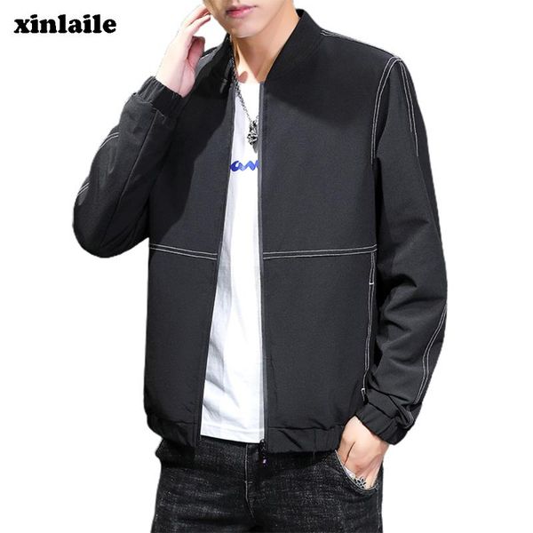 men's jackets 2021 spring jacket fashion trend high-quality bomber baseball uniform brand clothing, Black;brown
men's jackets 2021 spring jacket fashion trend high-quality bomber baseball uniform brand clothing, Black;brown