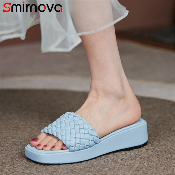 slippers smirnova 2021 weave slipper women shoes solid colors flat platform comfortable fashion casual, Black
slippers smirnova 2021 weave slipper women shoes solid colors flat platform comfortable fashion casual, Black