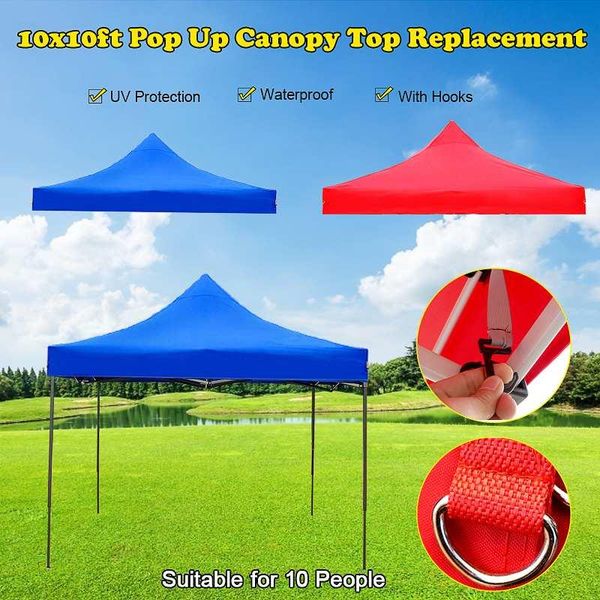 shade 10x10ft folding tent canopy replacement cover oxford cloth waterproof anti uv sun shelter outdoor sunshade tents with hooks
shade 10x10ft folding tent canopy replacement cover oxford cloth waterproof anti uv sun shelter outdoor sunshade tents with hooks