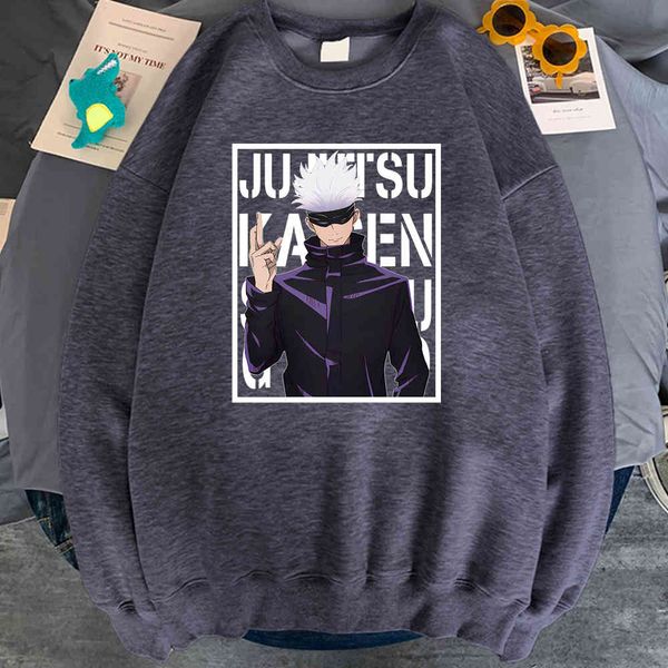 jujutsu men's long sve hoodie, kaisen satoru and gojo printed sportswear, wool soft sweater, harajuku fashion sportswear, Black
jujutsu men's long sve hoodie, kaisen satoru and gojo printed sportswear, wool soft sweater, harajuku fashion sportswear, Black