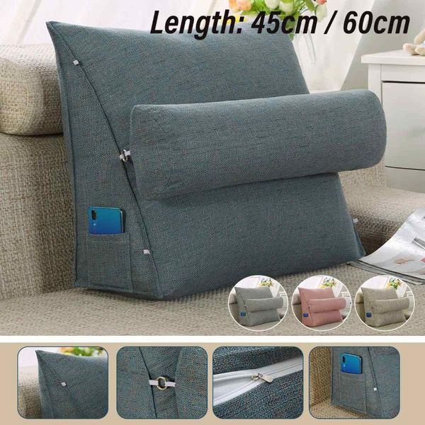 cushion/decorative pillow lounger bed reading rest back triangle sofa cushion office chair living room lumbar pad fashion home decor
cushion/decorative pillow lounger bed reading rest back triangle sofa cushion office chair living room lumbar pad fashion home decor