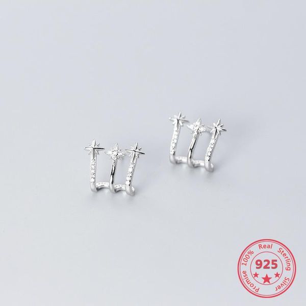 women's stud earrings s925 sterling silver fashion simplicity inlaid zircon three-layer light ear accessories jewelry, Golden;silver
women's stud earrings s925 sterling silver fashion simplicity inlaid zircon three-layer light ear accessories jewelry, Golden;silver