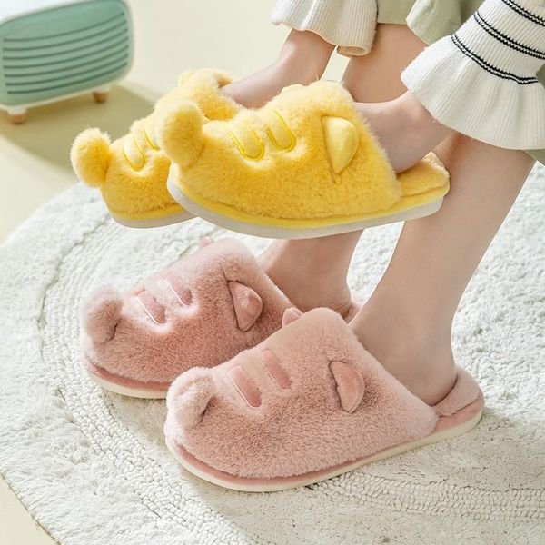 women plush slippers winter warm 3d cartoon tiger furry soft sole shoes men couples comfort home indoor outdoor ladies fur slide, Black
women plush slippers winter warm 3d cartoon tiger furry soft sole shoes men couples comfort home indoor outdoor ladies fur slide, Black