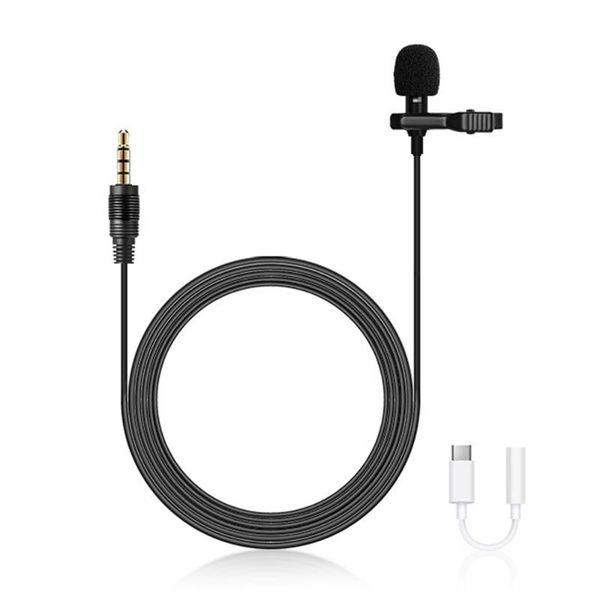 lavalier microphone lapel clip-on condenser mini mic for video music interview recording with trs type-c conversion plug microphones
lavalier microphone lapel clip-on condenser mini mic for video music interview recording with trs type-c conversion plug microphones