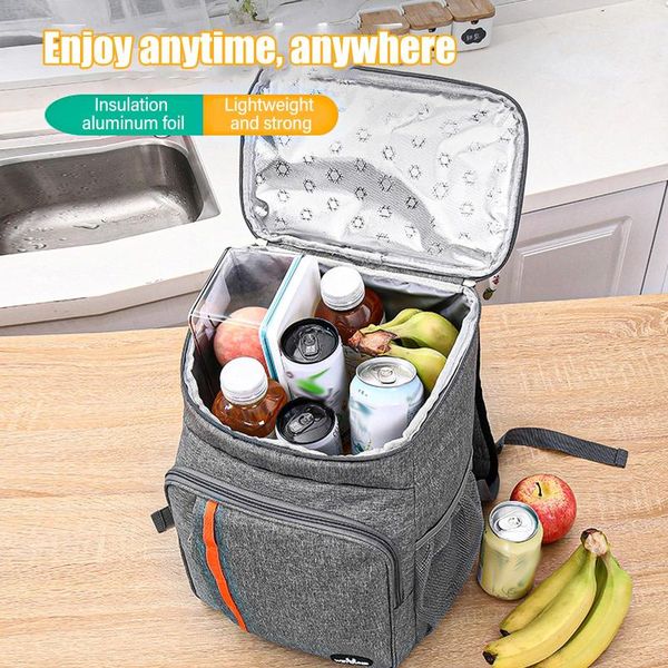 storage bags high-capacity cooler backpack family lunch picnic food ice bag large thick fresh carrier thermal with open lid
storage bags high-capacity cooler backpack family lunch picnic food ice bag large thick fresh carrier thermal with open lid