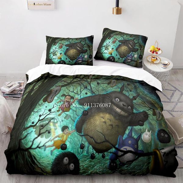 bedding sets totoro us/europe/uk size quilt cartoon bed cover duvet pillow case 2/3 pcs child bedroom set
bedding sets totoro us/europe/uk size quilt cartoon bed cover duvet pillow case 2/3 pcs child bedroom set