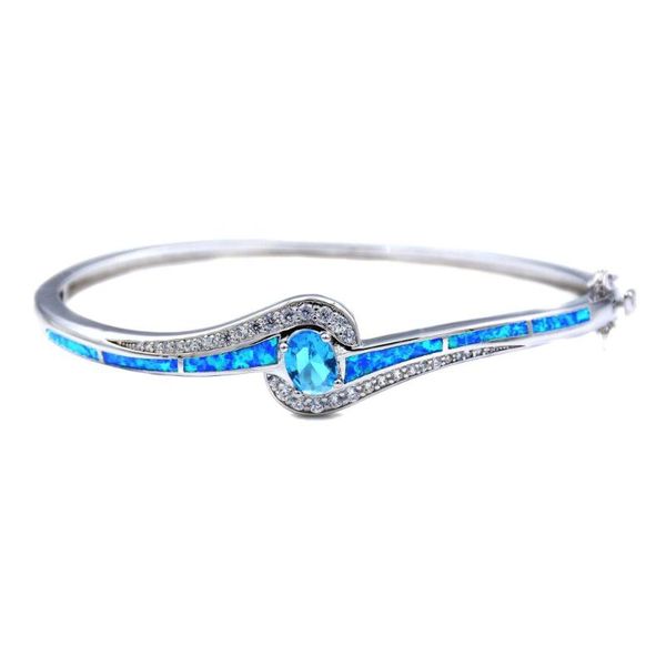 charm bracelets jzb0207 2021 style blue opal bracelet women's gift, Golden;silver
charm bracelets jzb0207 2021 style blue opal bracelet women's gift, Golden;silver