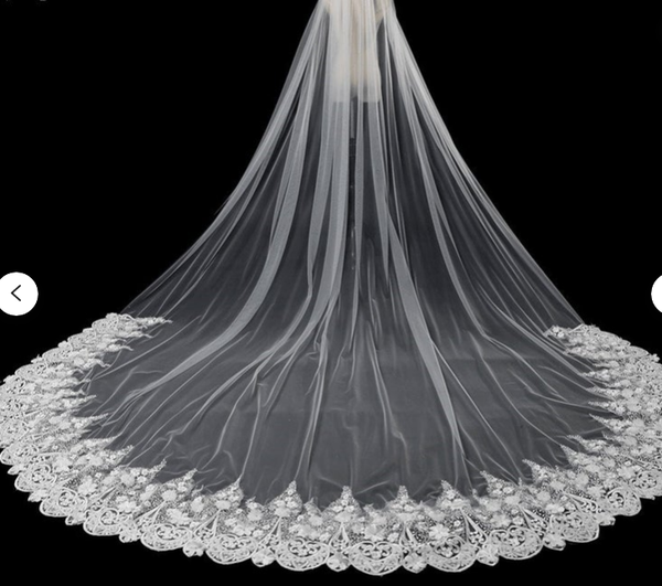 bridal veils stunning veil,white ivory veil,wedding veil,ivory veil,bridal veil, with comb,cathedral veil,accessories,5m long veil, Black
bridal veils stunning veil,white ivory veil,wedding veil,ivory veil,bridal veil, with comb,cathedral veil,accessories,5m long veil, Black