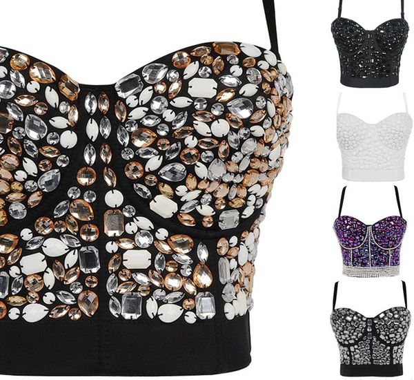 womens tanks camis steampunk bustier rhinestone gothic crystal bead slimming shapewear bone nightclub woman rivet party wear shows club bra, White
womens tanks camis steampunk bustier rhinestone gothic crystal bead slimming shapewear bone nightclub woman rivet party wear shows club bra, White