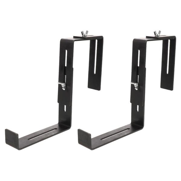 planters & pots 1 set flower box holder pot holding bracket iron stand