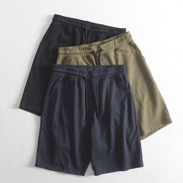 new summer tooling shorts casual solid color knitted capris trend home shorts men's, White;black
new summer tooling shorts casual solid color knitted capris trend home shorts men's, White;black