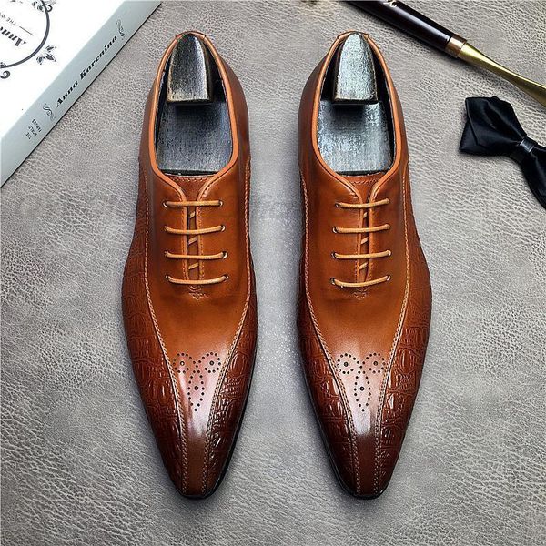 dress shoes men oxford genuine leather wingtip fashion black brown lace up italian design wedding office business formal shoe 7wvl
dress shoes men oxford genuine leather wingtip fashion black brown lace up italian design wedding office business formal shoe 7wvl