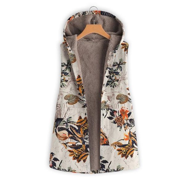 women's jackets casual print coat sleeveless faux fur lining outwear autumn winter warm floral hooded for lady, Black;brown
women's jackets casual print coat sleeveless faux fur lining outwear autumn winter warm floral hooded for lady, Black;brown