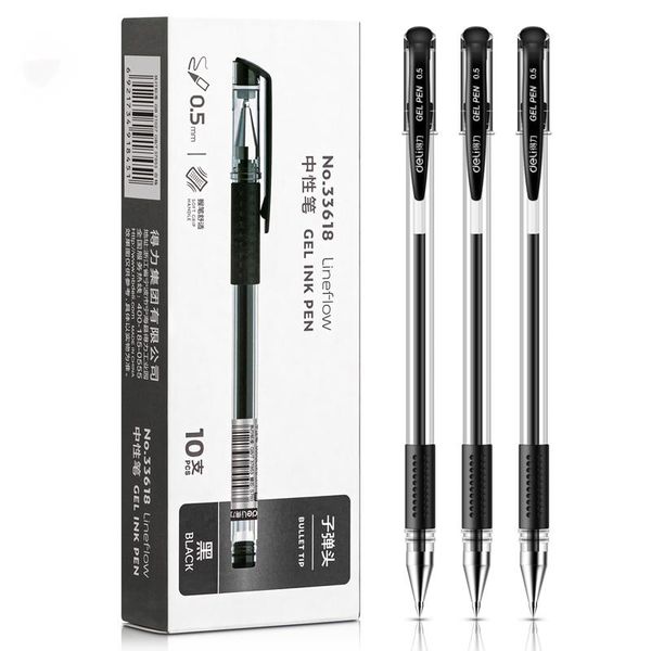 gel pens 3pcs office pen 0.5mm signing black student retractable fine point
gel pens 3pcs office pen 0.5mm signing black student retractable fine point