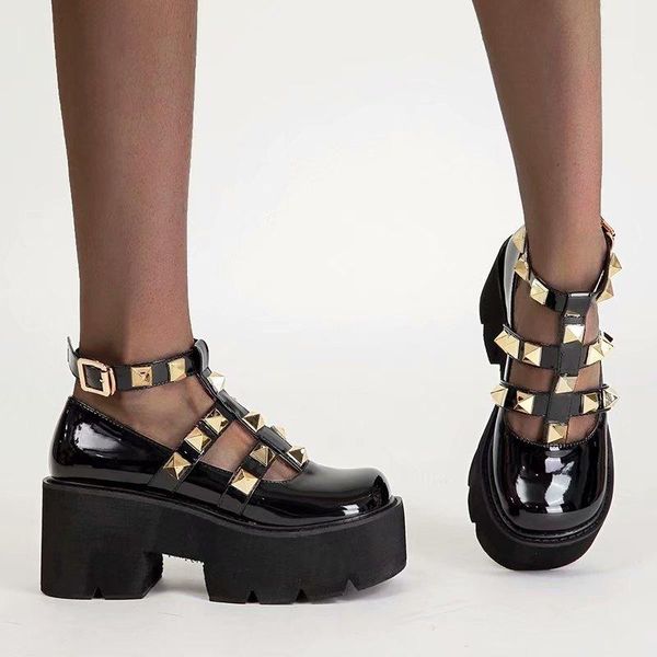 dress shoes plus size 34-43 women 2021 punk rivet platform heels casual round toe thick vintage fall creepers harajuku, Black
dress shoes plus size 34-43 women 2021 punk rivet platform heels casual round toe thick vintage fall creepers harajuku, Black