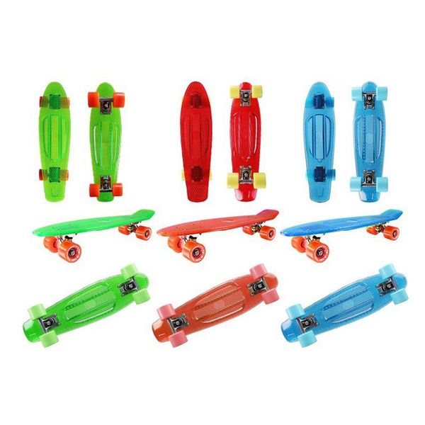 gift sets mini scooter for kids plastic cruiser skateboard small fish board single banana children road skate
gift sets mini scooter for kids plastic cruiser skateboard small fish board single banana children road skate