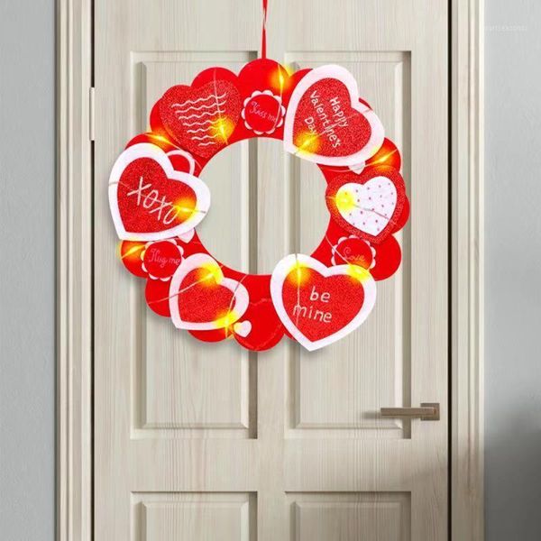 valentine's day led light heart wreath door wall hanger sponge wedding confetti gift party room decoration1
valentine's day led light heart wreath door wall hanger sponge wedding confetti gift party room decoration1