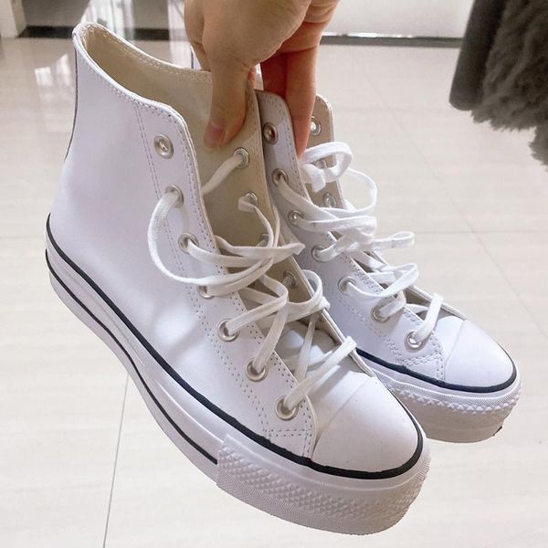 boots high-leather canvas shoes chunky sneakers vulcanized retro thick-soled increased platform female zapatos women, Black
boots high-leather canvas shoes chunky sneakers vulcanized retro thick-soled increased platform female zapatos women, Black