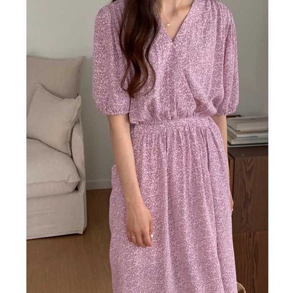 vestido feminino sweet vintage high waist loose v neck puff short sleeve cross double pocket floral dress women summer chiffon 210610, Black;gray
vestido feminino sweet vintage high waist loose v neck puff short sleeve cross double pocket floral dress women summer chiffon 210610, Black;gray