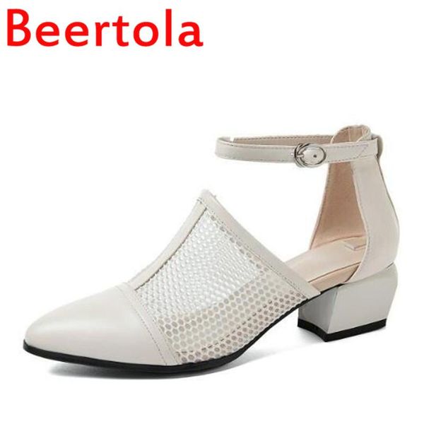 dress shoes 2021 est mesh leather women sandals med heels elegant pointed toe shallow buckle zapatillas mujer two style, Black
dress shoes 2021 est mesh leather women sandals med heels elegant pointed toe shallow buckle zapatillas mujer two style, Black